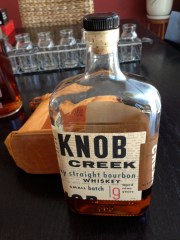 Knob Creek Straight... *gasp!* ...naked!