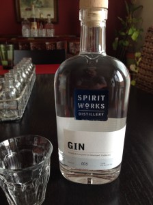 Spirit Works Distillery Gin, with love, from Sebastopol, CA