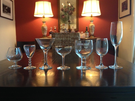 Figure A: Stemware